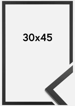 Ramme Trendy Akrylglas Sort 30x45 cm