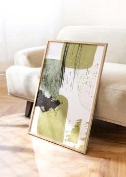 Ramme Trendy Eg 20x30 cm - Passepartout Hvid 15x21 cm (A5)