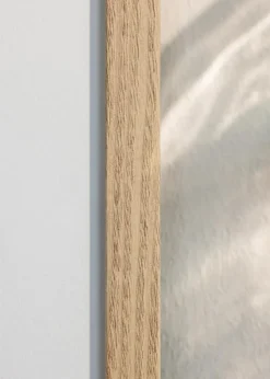 Ramme Trendy Eg 38x52 cm - Passepartout Hvid 28x43 cm