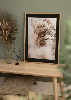 Ramme Trendy Eg 30x40 cm - Passepartout Sort 20x28 cm