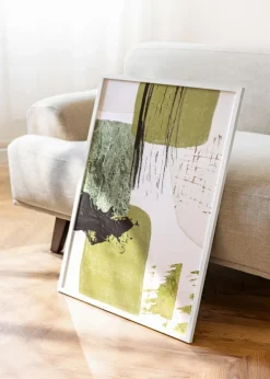 Ramme Trendy Hvid 40x50 cm - Passepartout Hvid 29,7x42 cm (A3)