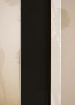 Ramme Trendy Hvid 40x40 cm - Passepartout Sort 32x32 cm