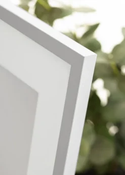 Ramme Trendy Hvid 45x60 cm - Passepartout Hvid 35x50 cm