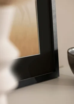 Ramme Trendy Sort 40x50 cm - Passepartout Sort 27x35 cm