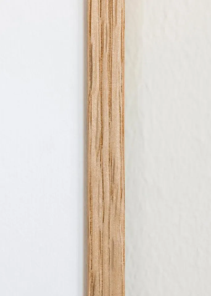 Ramme Tynd Eg 30x30 cm - Passepartout Hvid 20x20 cm