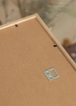 Ramme Tynd Eg 30x30 cm - Passepartout Sort 20x20 cm