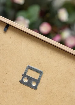 Ramme Tynd Eg 30x40 cm - Passepartout Hvid 20x30 cm