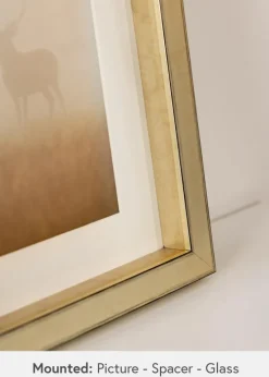 Ramme Tyr Guld - Valgfri Størrelse (Akrylglas)