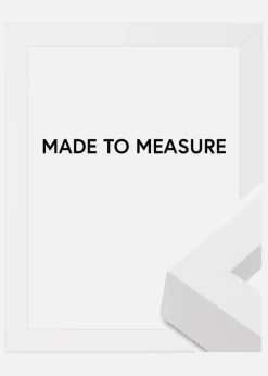 Ramme Tyr Hvid - Valgfri Størrelse (Akrylglas)