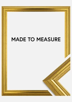 Ramme Vestkysten Guld - Valgfri Størrelse (Plexiglas)