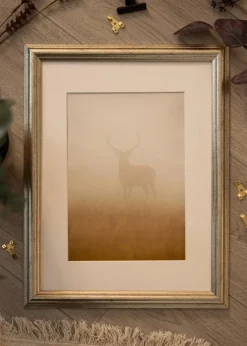 Ramme Vestkysten Sølv - Valgfri Størrelse (Plexiglas)