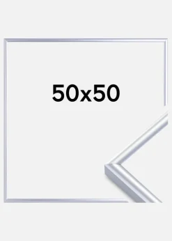 Ramme Victoria Akrylglas Sølv 50x50 cm