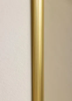 Ramme Victoria Guld 50x70 cm - Passepartout Hvid 40x60 cm