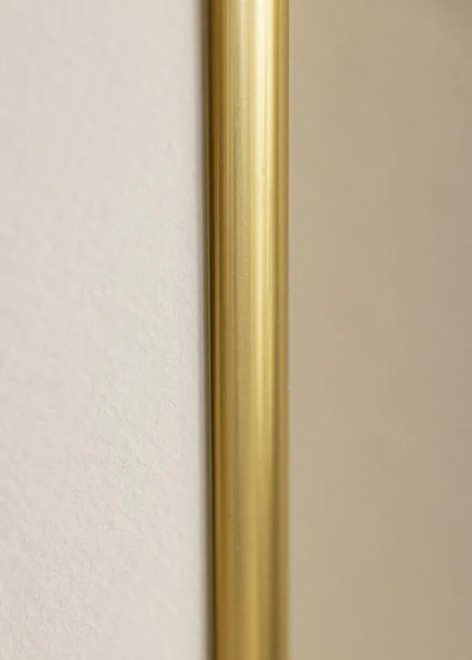 Ramme Victoria Guld 40x50 cm - Passepartout Hvid 27x35 cm