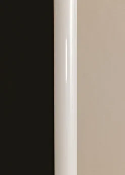 Ramme Victoria Hvid 40x50 cm - Passepartout Sort 28x35 cm