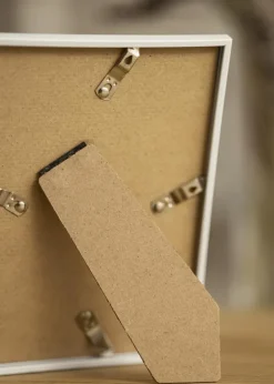 Ramme Victoria Hvid 13x18 cm - Passepartout Sort 10x12 cm