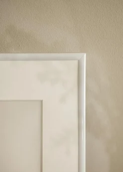 Ramme Victoria Hvid 50x70 cm - Passepartout Hvid 33x56 cm