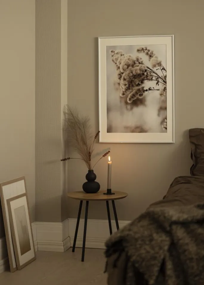 Ramme Victoria Hvid 50x70 cm - Passepartout Hvid 33x56 cm