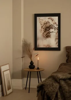 Ramme Visby Hvid 70x100 cm - Passepartout Sort 62x93 cm