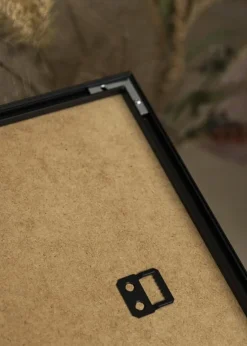 Ramme Visby Hvid 70x100 cm - Passepartout Sort 24x36 inches