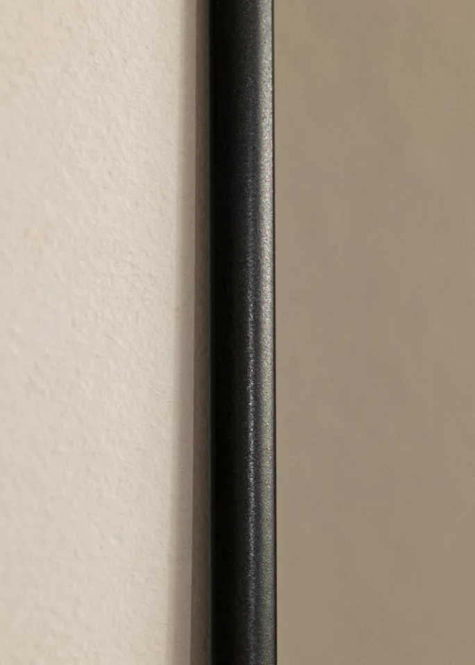 Ramme Visby Sort 30x40 cm - Passepartout Hvid 20x30 cm