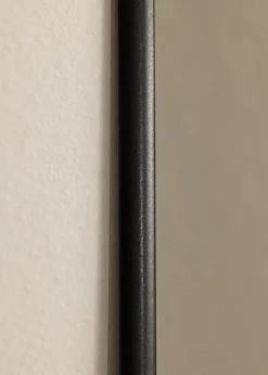 Ramme Visby Sort 50x70 cm - Passepartout Hvid 16x24 inches