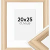 Ramme Västkusten Eg 20x25 cm - Passepartout Hvid 5x7 inches