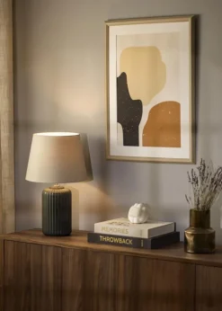 Ramme Västkusten Eg 40x40 cm - Passepartout Hvid 30x30 cm