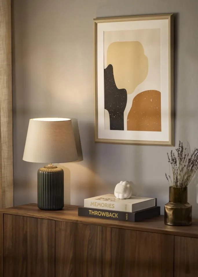 Ramme Västkusten Eg 13x18 cm - Passepartout Hvid 9x12 cm