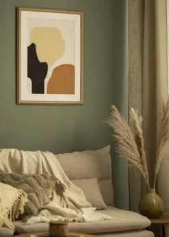 Ramme Västkusten eg 24x30 cm - Passepartout Hvid 13x20 cm