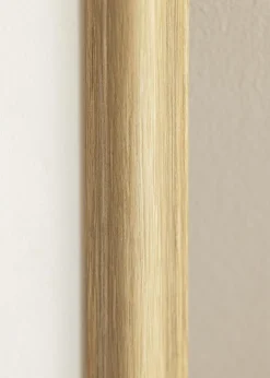 Ramme Västkusten Eg 70x100 cm - Passepartout Hvid 61x92 cm