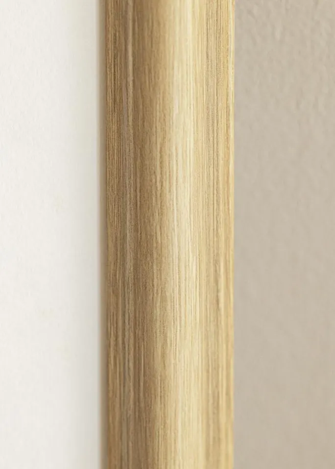 Ramme Västkusten Eg 70x100 cm - Passepartout Hvid 61x92 cm