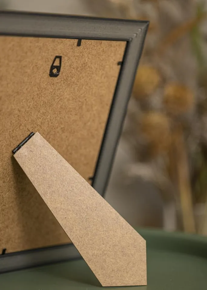 Ramme Västkusten Guld 20x25 cm - Passepartout Sort 14x18 cm