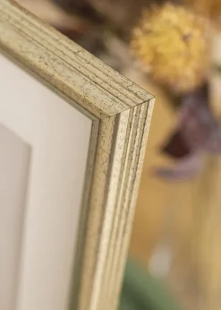 Ramme Västkusten Sølv 50x60 cm - Passepartout Hvid 35x45 cm