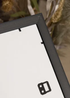 Ramme Västkusten Sølv 60x80 cm - Passepartout Hvid 50x65 cm