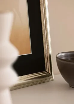 Ramme Västkusten Sølv 70x100 cm - Passepartout Sort 62x85 cm