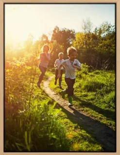Ramme Växbo Lærred Eg - Valgfri Størrelse - Svæveramme (svæveramme)