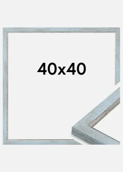 Ramme Whitby Akrylglas Blå 40x40 cm