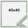 Ramme Whitby Akrylglas Grøn 40x40 cm