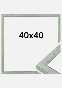 Ramme Whitby Akrylglas Grøn 40x40 cm