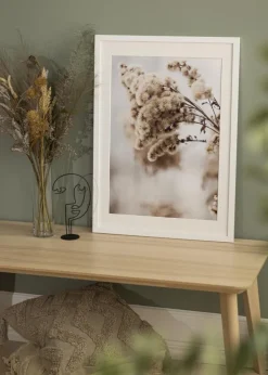 Ramme White Wood 30x40 cm - Passepartout Hvid 8x12 inches