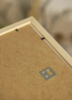 Ramme White Wood 70x90 cm - Passepartout Sort 60x80 cm