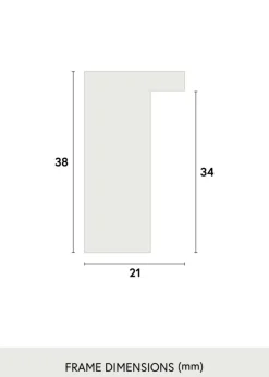 Ramme Wood Selection Red I - Valgfri Størrelse (Akrylglas)