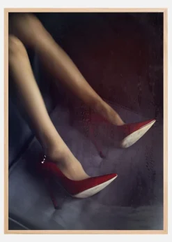 Red heels Plakat (21x29.7 cm (A4))