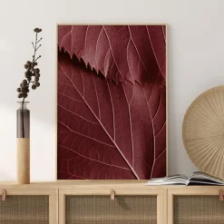 Red Leaves Plakat (21x29.7 cm (A4))