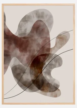 Red Seaweed Plakat (21x29.7 cm (A4))