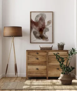 Red Seaweed Plakat (21x29.7 cm (A4))