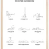 Restorative Yoga - White Plakat (21x29.7 cm (A4))