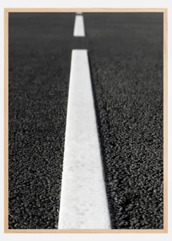 Road Mark Plakat (21x29.7 cm (A4))