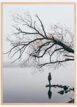 Rocks by the Water Plakat (21x29.7 cm (A4))